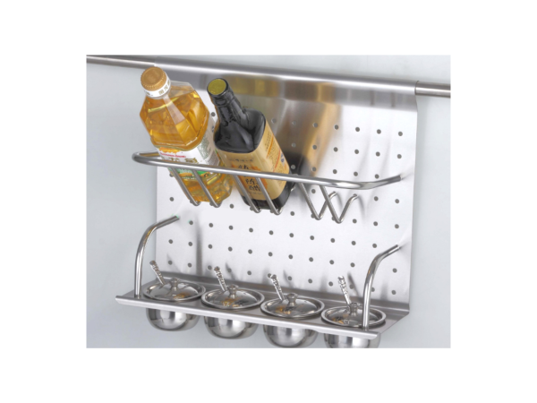 Giá để gia vị 2 tầng EDEL Inox 304 cao cấp 